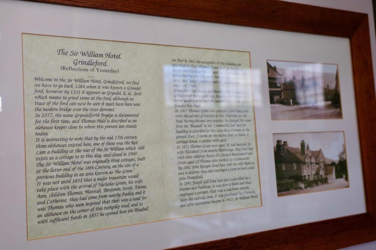 Sir William Hotel Grindleford Bridge Eksteriør bilde